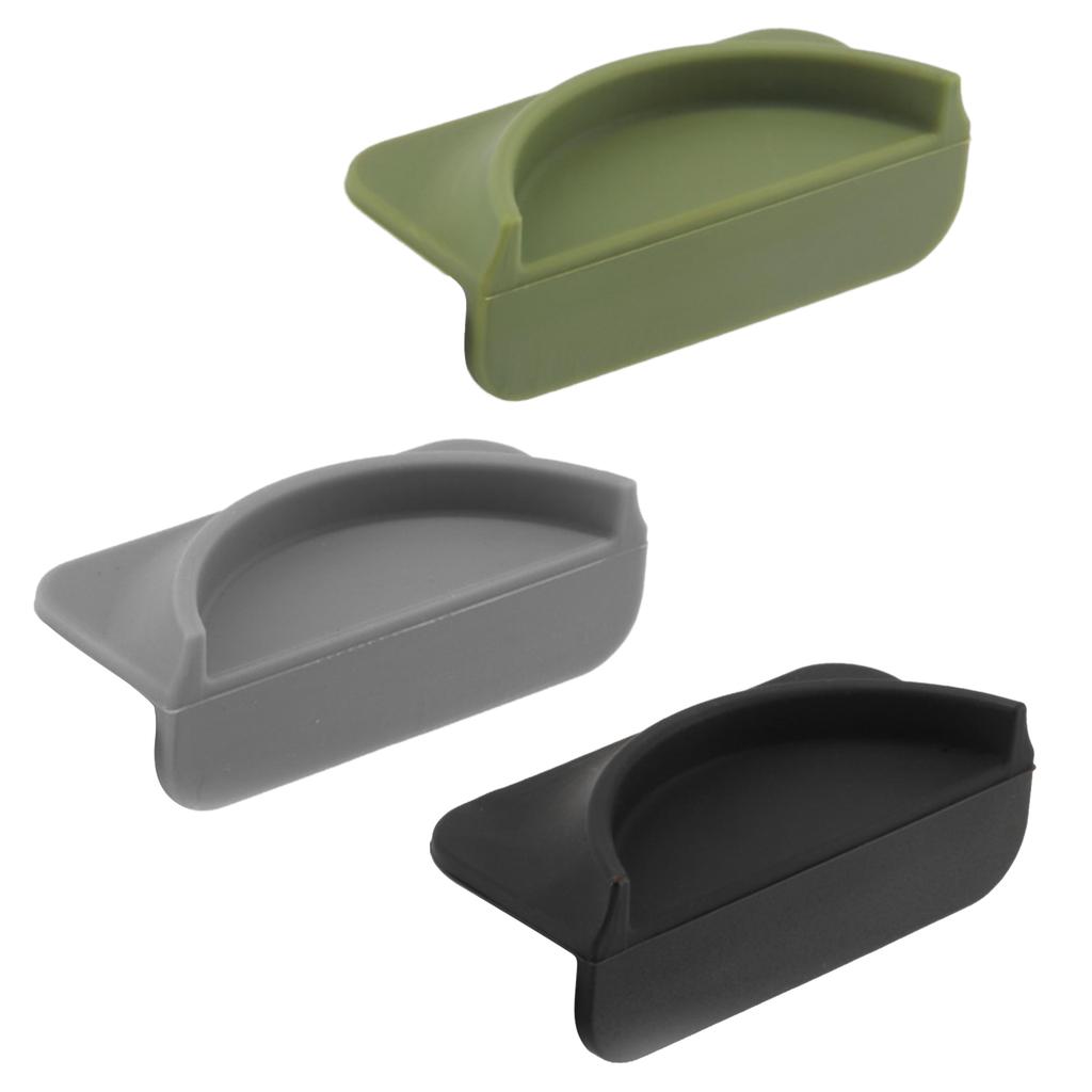 Nonslip Silicone Tamper Mat Durable Tamping Pad Silicone Coffee Pressing Powder Mats Corner Mat for Portafilters