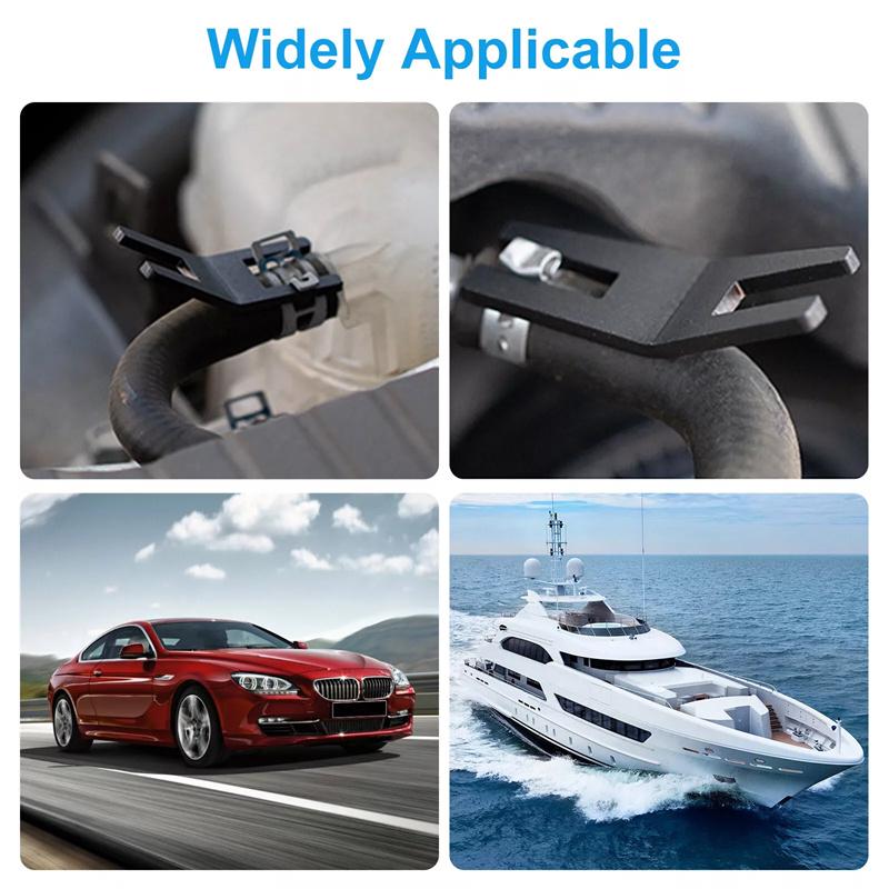 

Пружинный хомут-фиксатор Разные размеры 3 4 6 8 10 12 мм Автомобильный водяной патрубок Впускной патрубок Эластичный хомут Ограничитель Инструмент