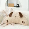 Cartoon Dog Cushion Plush Soft Office Lumbar Pillow For Relaxing Lounge Decor