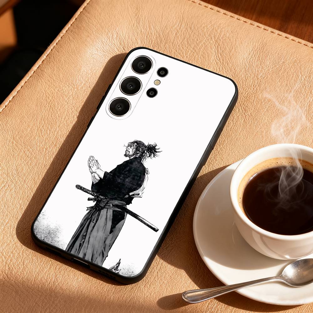 Vagabond M-Miyamoto M-Musashi  Phone Case For Samsung S25,24,23,22,30,21,10,9,Ultra,Plus,Lite,FE Black Soft Case