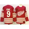Mens Retro Ice Hockey Jersey Custom Number 71 88 Larkin DeBrincat Datsyuk Cotton Blend Practice Uniform