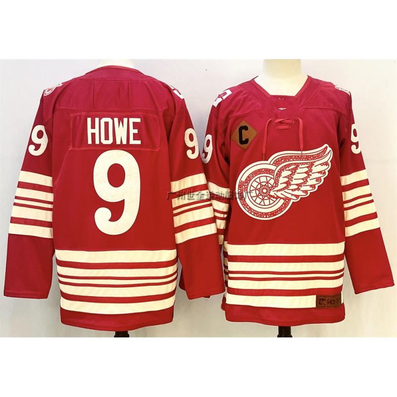 Mens Retro Ice Hockey Jersey Custom Number 71 88 Larkin DeBrincat Datsyuk Cotton Blend Practice Uniform