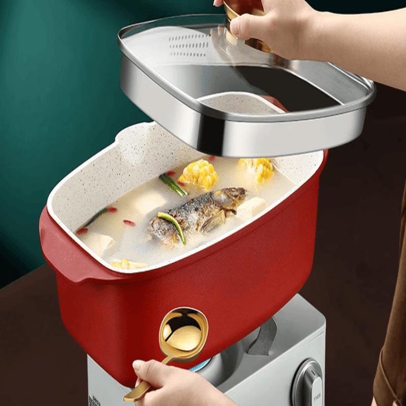 

Light Luxury Fish Steamer Pot