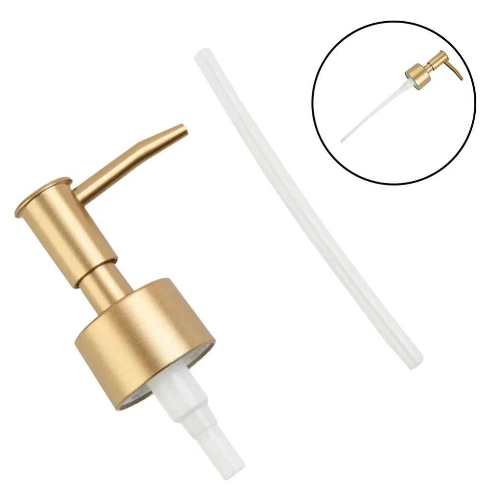 Replaceable Liquid Lotion Dispenser Head Reusable Shampoo Pump Tube New Soap Pump Head
