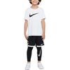 Nike Kids Logo Print Training Casual Knit Sports Pants Kids bottoms Black DV3245-010