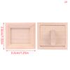 1Set 1:12 Dollhouse Miniature Photo Frame With Rear Cover Simulation Furniture Model Living Scene Decor Toy Doll House Accessories