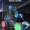 4WD RC Stunt Car, 2.4G Wireless Remote Control Cars with RC Watch Gesture Sensor LED Rotation Drift, Gift Electronic Toy for Kids Boys