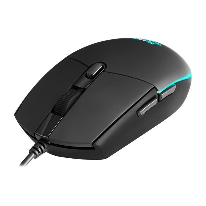 Pack Clavier Souris RGB Gamer - Mars Gaming - MCPTKL - TKL - Noir - Éclairage RGB Breathing & Flow