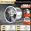 Gangziyu Stainless Steel High-Temperature Axial Duct Industrial Exhaust Fan