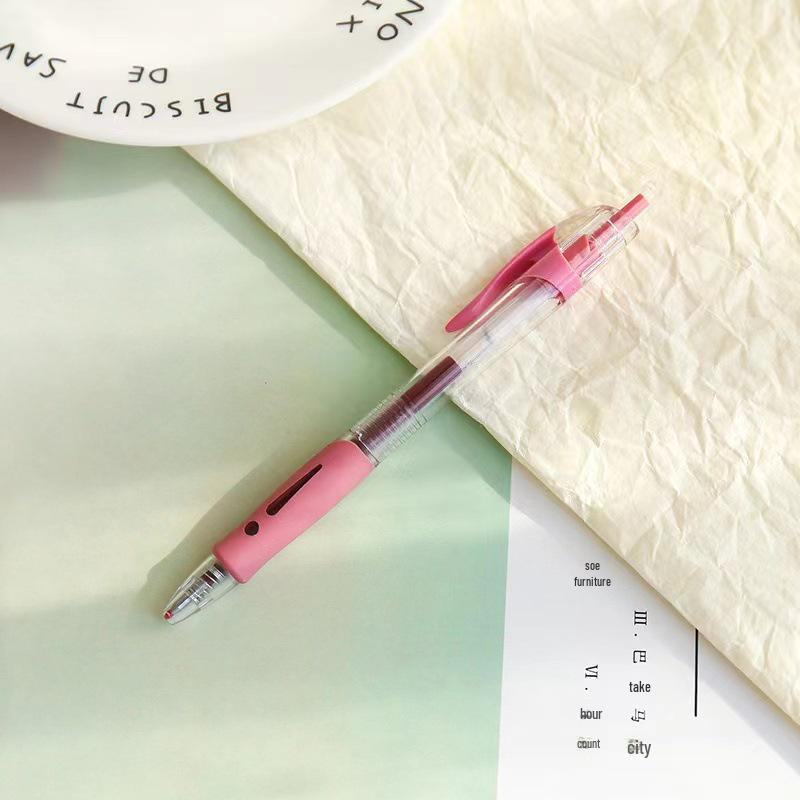 Retro Color Gel Pen Set - High-Value 0.5mm Bullet Tip for Students