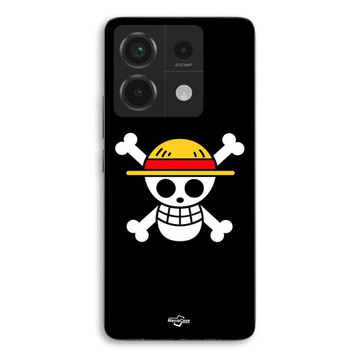 Coque de téléphone - MANIACASE - Xiaomi Redmi Note 13 Pro 5G - Silicone TPU - Drapeau One Piece - Souple