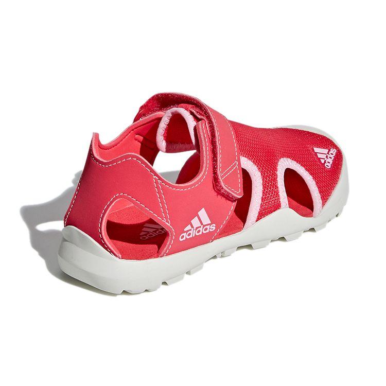 Adidas Captain Toey K Rosa Barnesandaler Råhvit BC0702