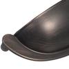 Semi-Round Cabinet Drawer Pull Handle Sleek Minimalist Design Easy Installation Multiple Colors Kitchen Bedroom Bathroom
