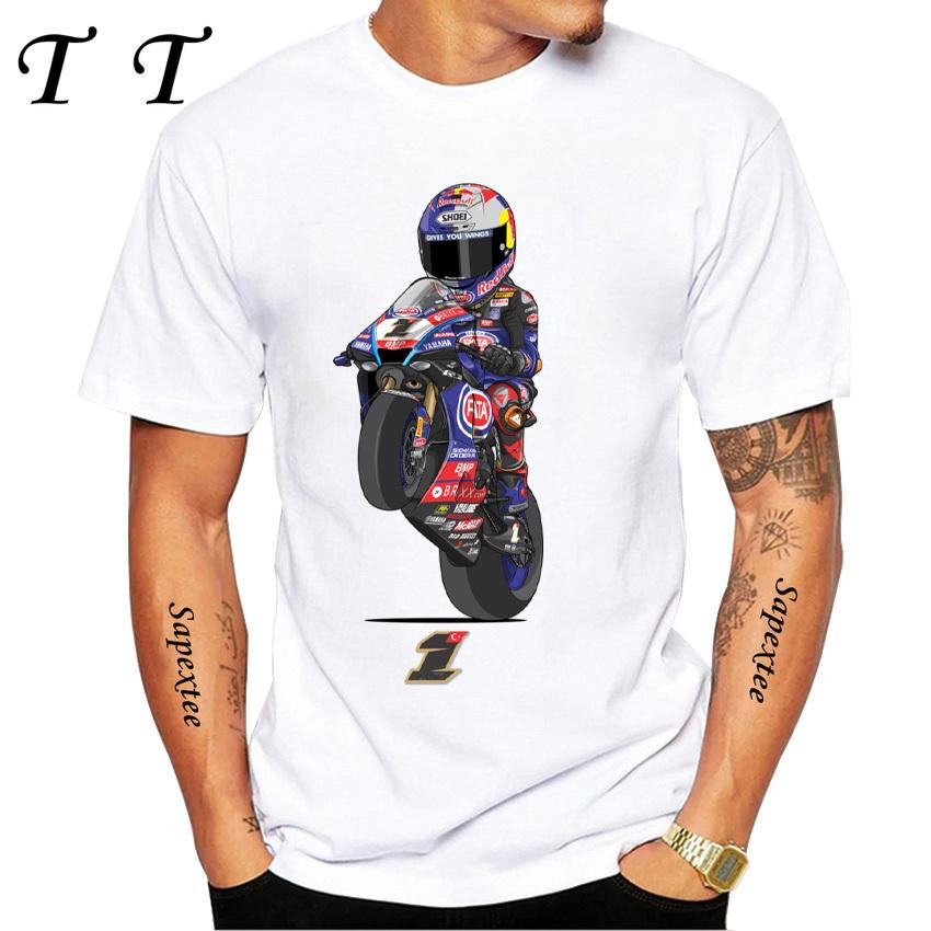 Toprak Razgatlioglu Number 54 Legend T-Shirt Summer Men Short Sleeve Hip Hop Casual Shirt Harajuku Motorcycle Sport White Tees