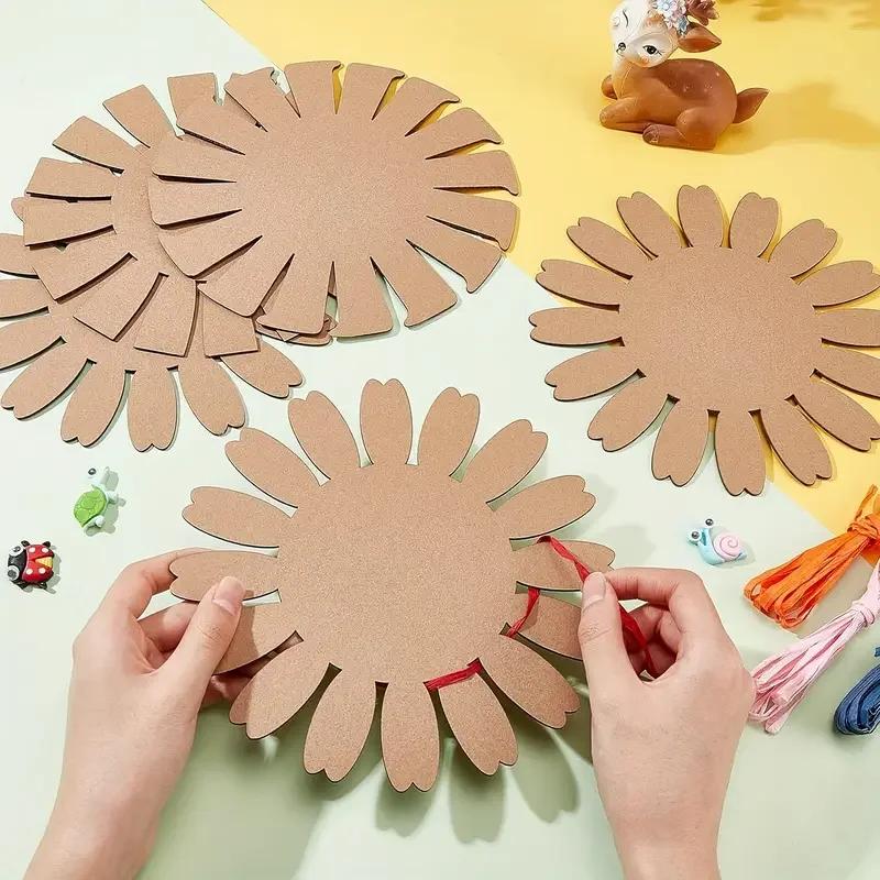 2026Novo Kit de 3 Peças Cáqui para Tecelagem de Cestas DIY Material Floral Kit de Artesanato Fabricação de Papel Materiais de Tecelagem para Artesanato Criativo