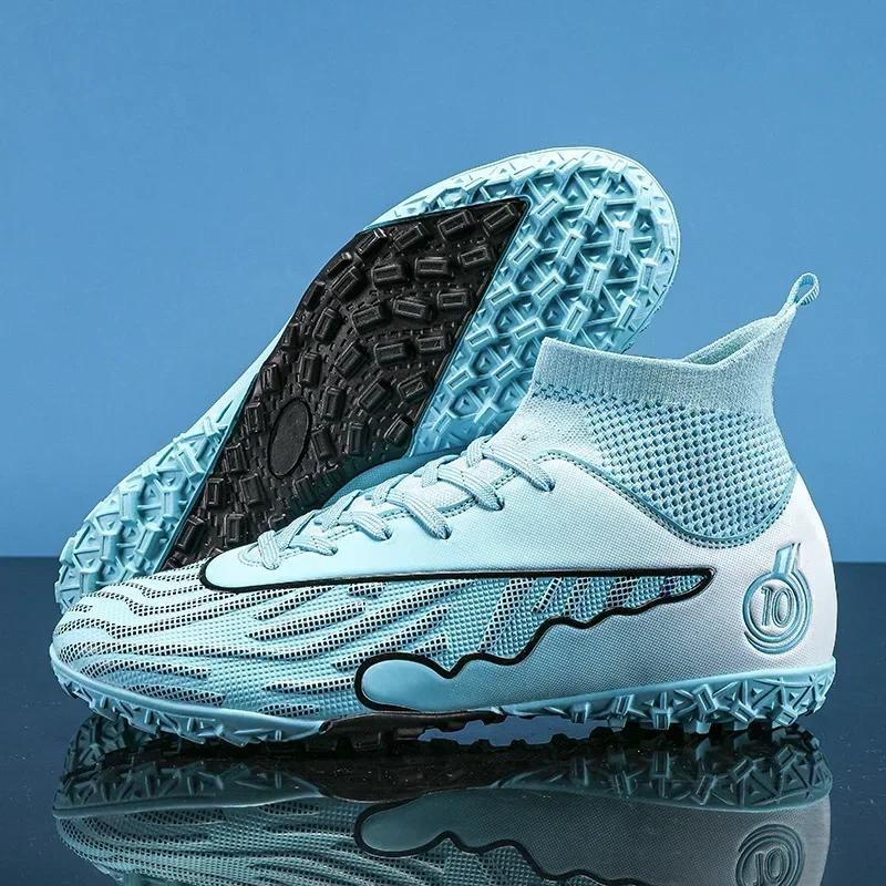 

Men Football Boots Sports New Ultralight Non-slip Professional Breathable Futsal Match Soccer Shoes Unisex Cleats Drop Shipping 33