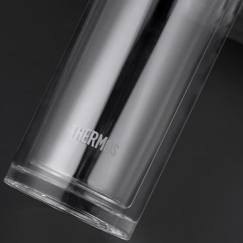 Thermos 400ml Double-Layer Glass Tea Infuser Bottle
