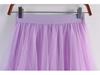 Women's 2024 Summer High-Waist Mesh A-Line Ruffled Skirt - Irregular Mid-Length Niche Style