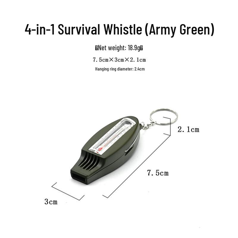 OIMG Outdoor Survival Tool with Compass and Magnifier