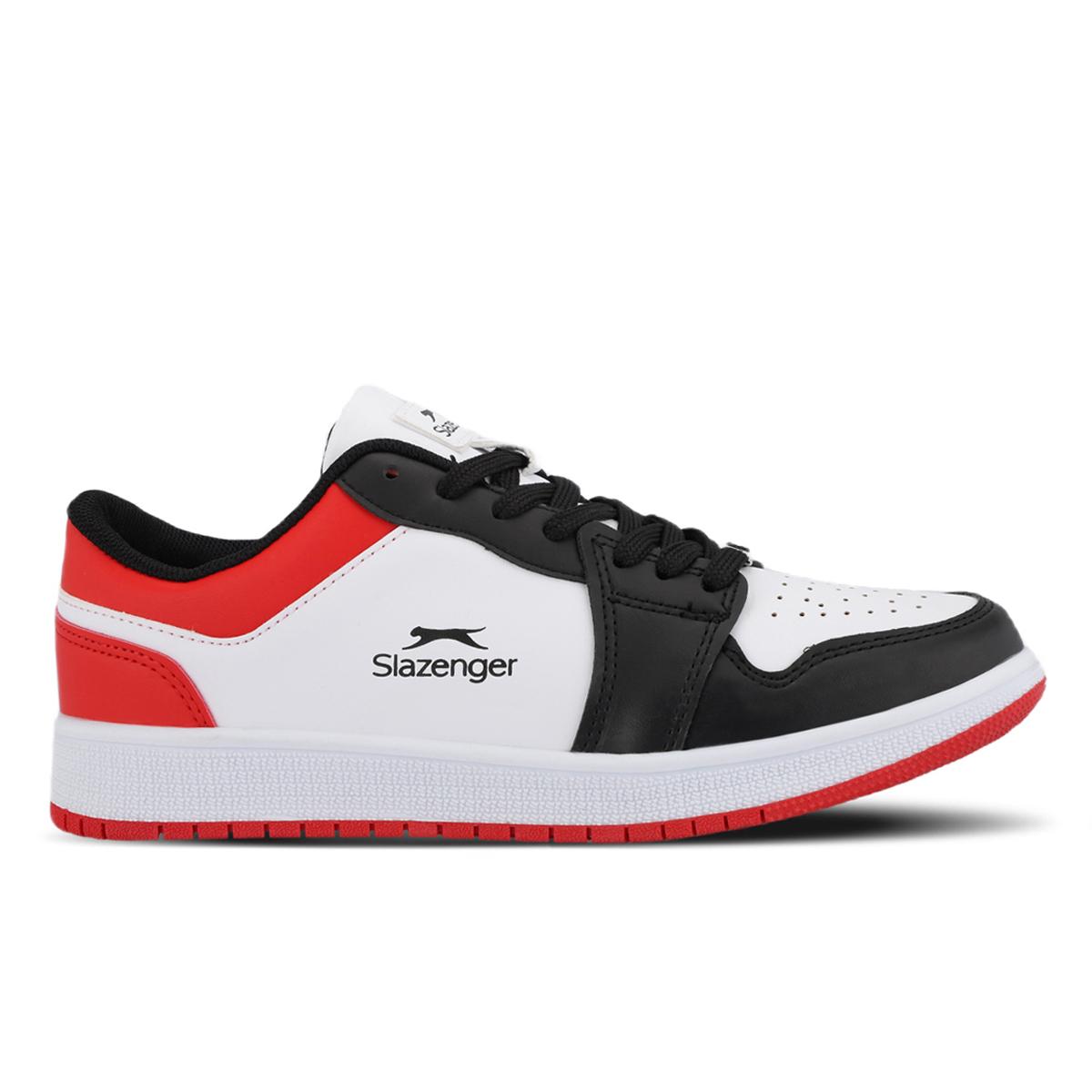

PRINCE I-White / Black / Red Men s Sneakers 40 белый/чёрный