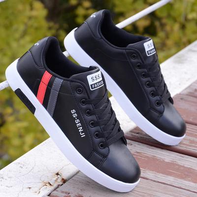 Neue schwarze Herrenschuhe, Frühlingsschuhe für Herren, lässige Low-Top-Sneakers für Herren