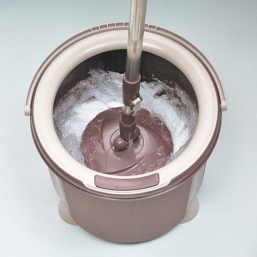 Azuma Industrial TSM545 Tornado rund rotierende Einzelschichtreinigung Bodenfliesenboden Wischmopp Gesamtlänge Set, Mopp, Eimer, Reinigung,