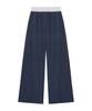 Nupeuebeullu Neb Two Tone Nylon Pants (Navyblue)