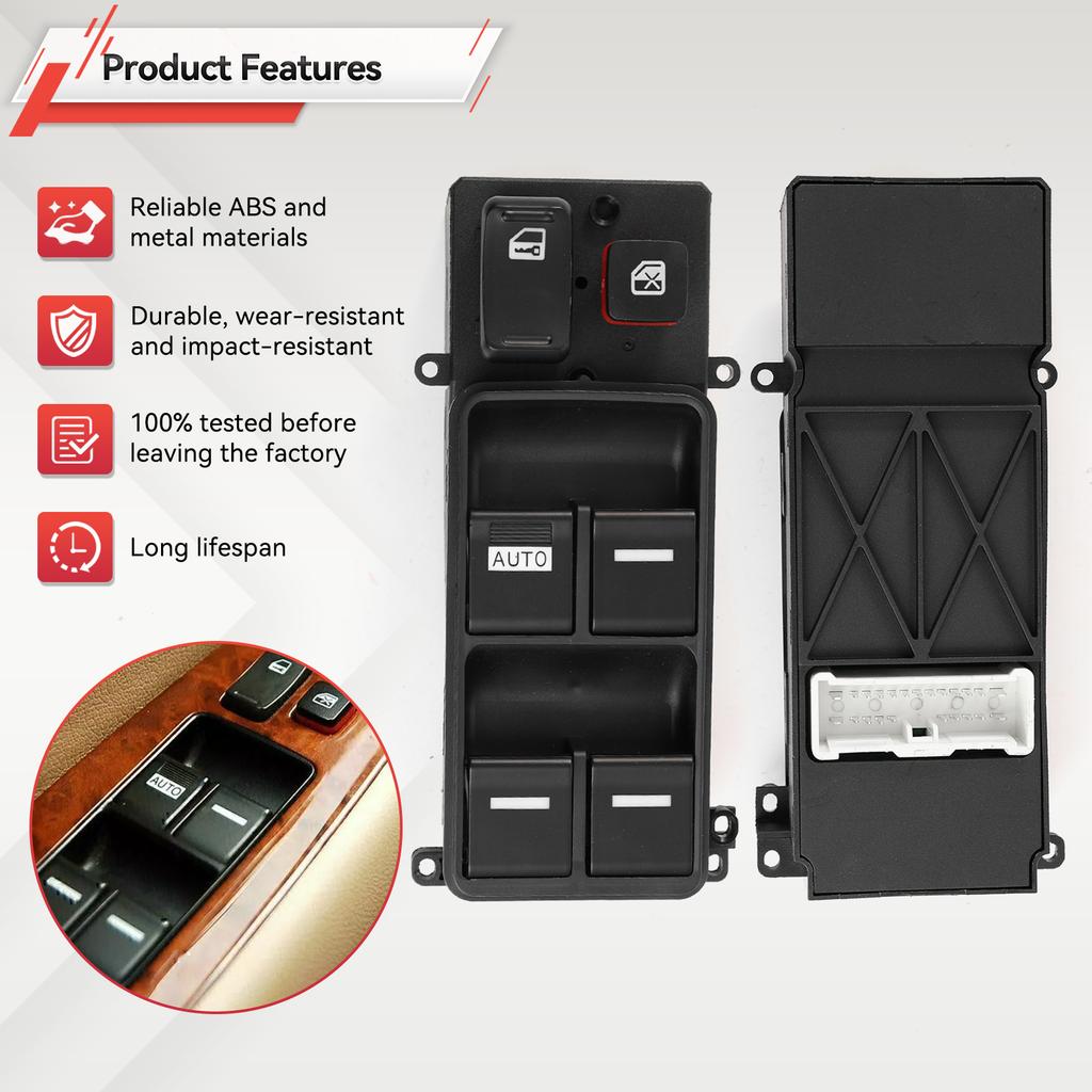 35750-SDA-H12 35750SDAH12 For Honda Accord 2003-2007 4 Door Dirver Side Electric Power Window Switch Master Controller Switches