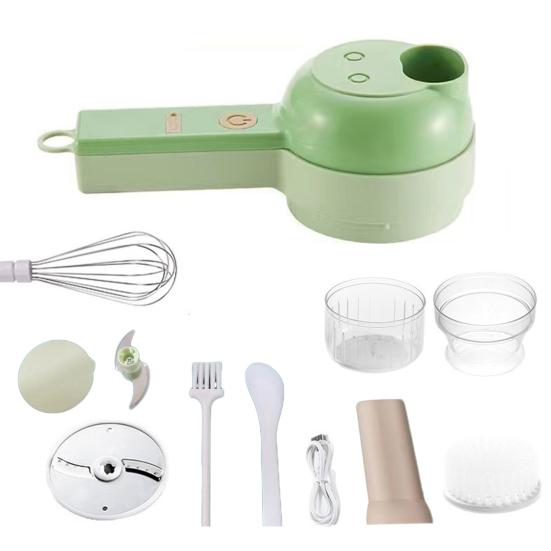 

Электрический мини-измельчитель чеснока Электрическая овощерезка Портативная давилка для чеснока и имбиря Универсальный кухонный гаджет B