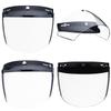 Shield Jet Full Vintage with Super Compatible with Standard SG Standard Helmets TT&CO. Flip-Up Shield, Clear, Helmet, Face, [Compatible