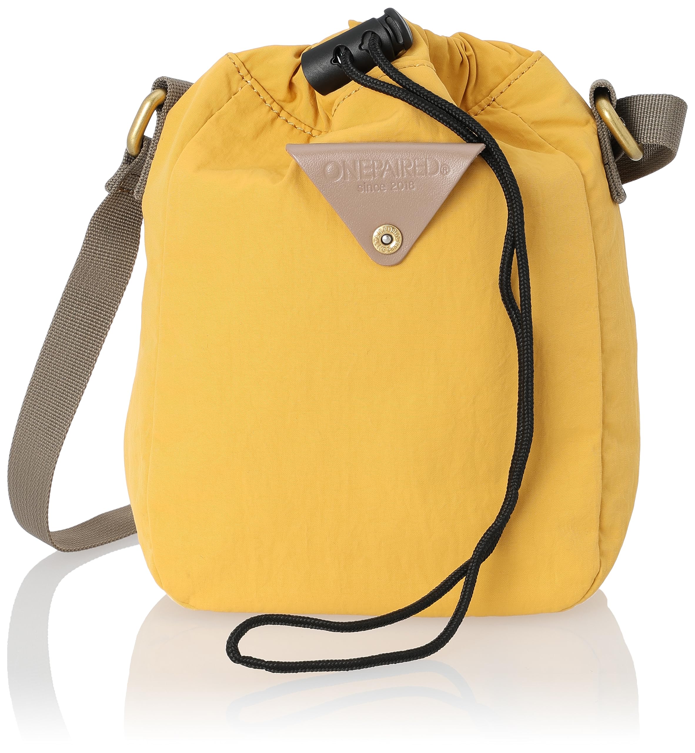 

One Paired Women s LW Drawstring Shoulder Bag, 51062-YE (Yellow)