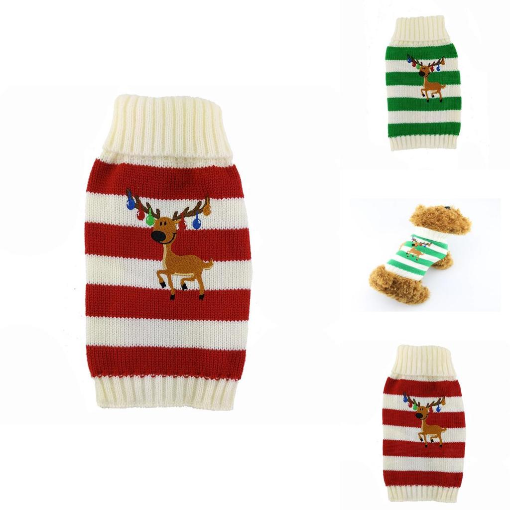 Christmas Dog Sweater With Wool Material For Small Breeds And Holiday Costume Ideas