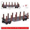 NEW MOC Brown Retro Train Freight Car Brick Set, Closed Box Wagon MOC Kit, Hobby Collectible Toy, Compatible Building Blocks