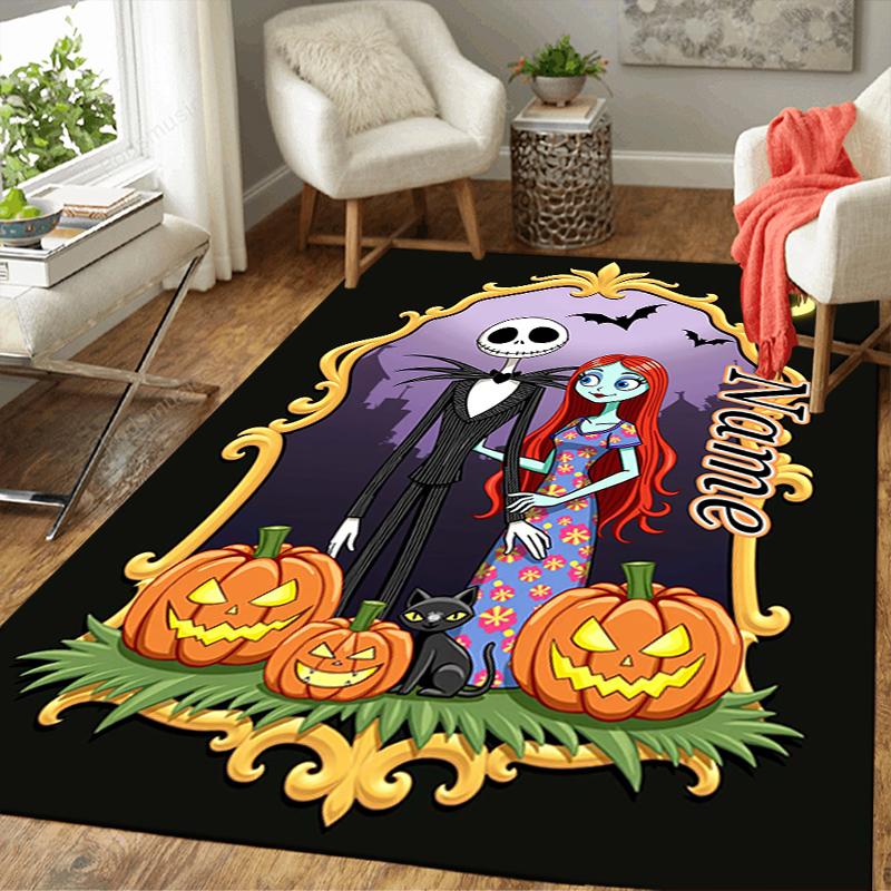 Custom 1Pc Tim Burton'S Gothic Romance Rug Office Carpet Indoor Outdoor Entrance Doormat Nonslip Soft And Comfortable Living Room D91695