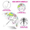 Unicorn Windproof Transparent Children's Rainbow Umbrella