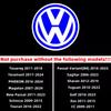 For VW Volkswagen Jetta MK5 Golf Car HD Door Welcome Lights Led Projector Decor Lamp For VW R Line GTI Atlas Jetta Touareg VariaKD5