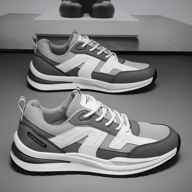 Herren-Sneakers in Übergröße: Sommer 45-48 Atmungsaktive Mesh Freizeitschuhe