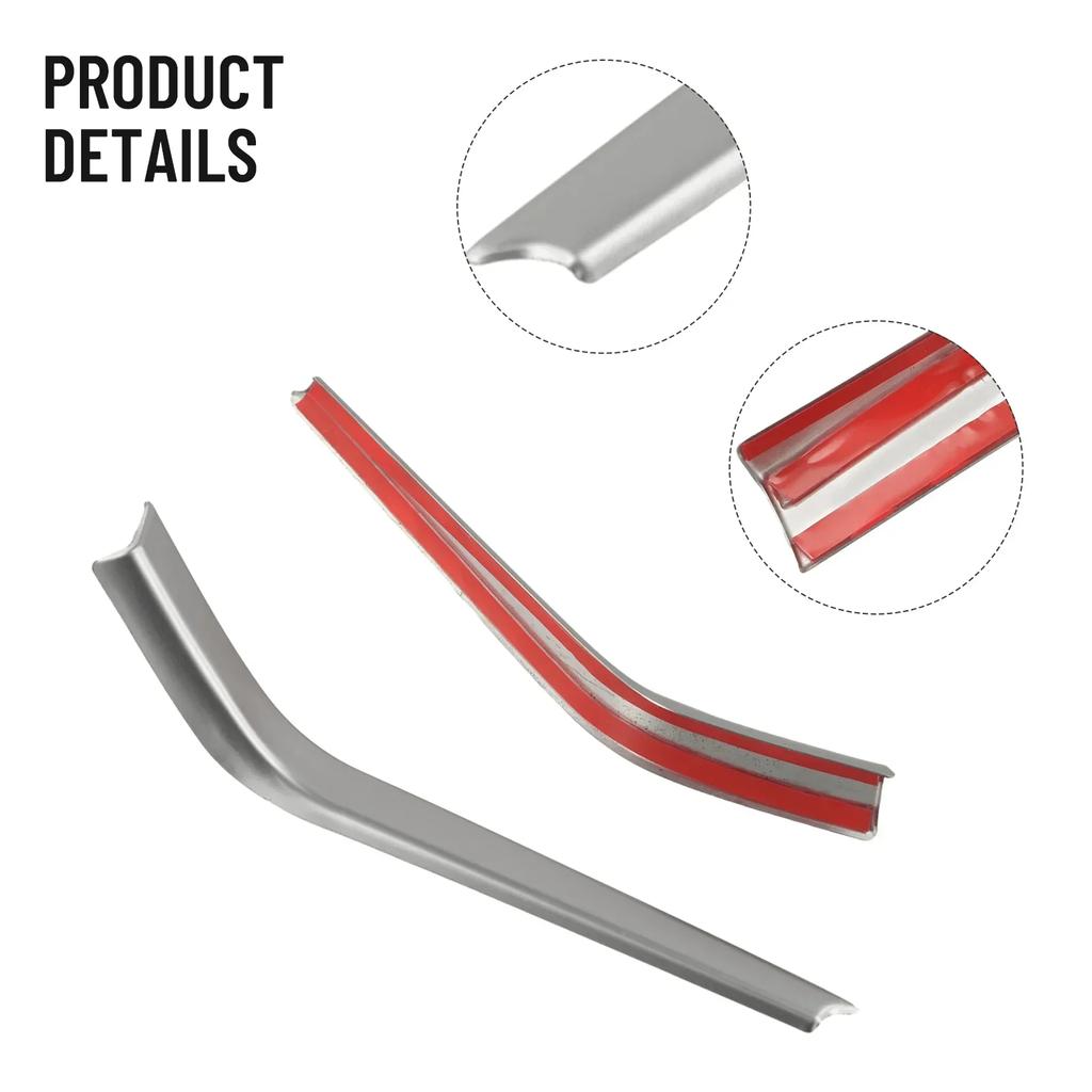2Pcs/Set Stainless Steel Console Water Cup Cover Holder Trim Suitable For Benz ML W166 2012-2015 GL X166 2013-2015 Cars Parts
