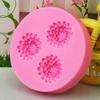 Baking Mold 3 Cavities DIY Handmade Pinecone Sunflower Flower Candle Mould for Bakery