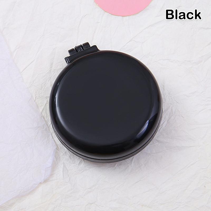 Mini Hair Comb With Mirror Foldable Comb Travel Portable Massage Women Girl Hair Brush Macaron Airbag Comb Styling Tools Gift