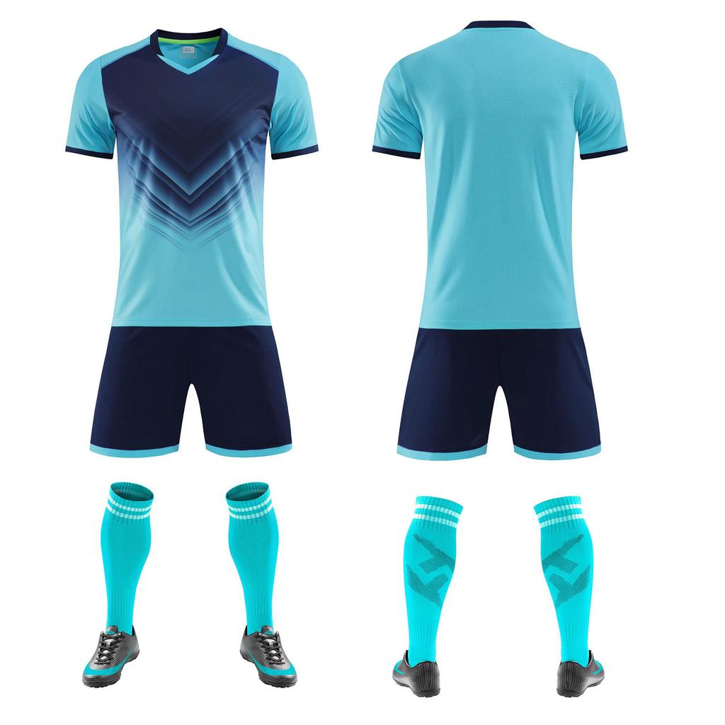 Customized Football Jersey Set Light Board Adult Children's Men's and Women's Jerseys Game Training Student Sports Game Football Jersey