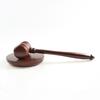 2Pcs/1Set Attorney Decorative Hammer Judge Hammer Wooden Multitool Small Hammer Children Simulation Toy Hammer and Base