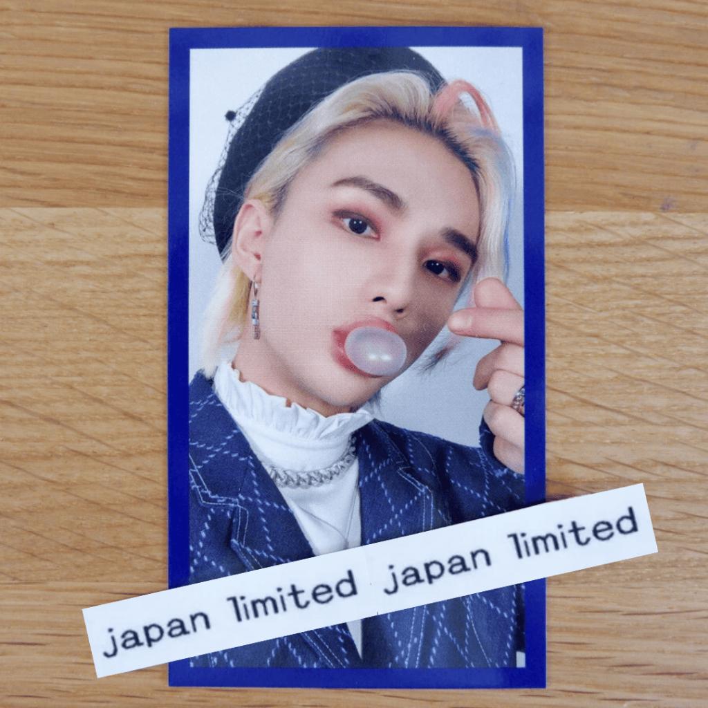 STRAY KIDS JAPAN CIRCUS OFFICIAL PHOTO CARD A B STANDARD FC ver. TOWER RECORDS HMV FC UNIT STAY