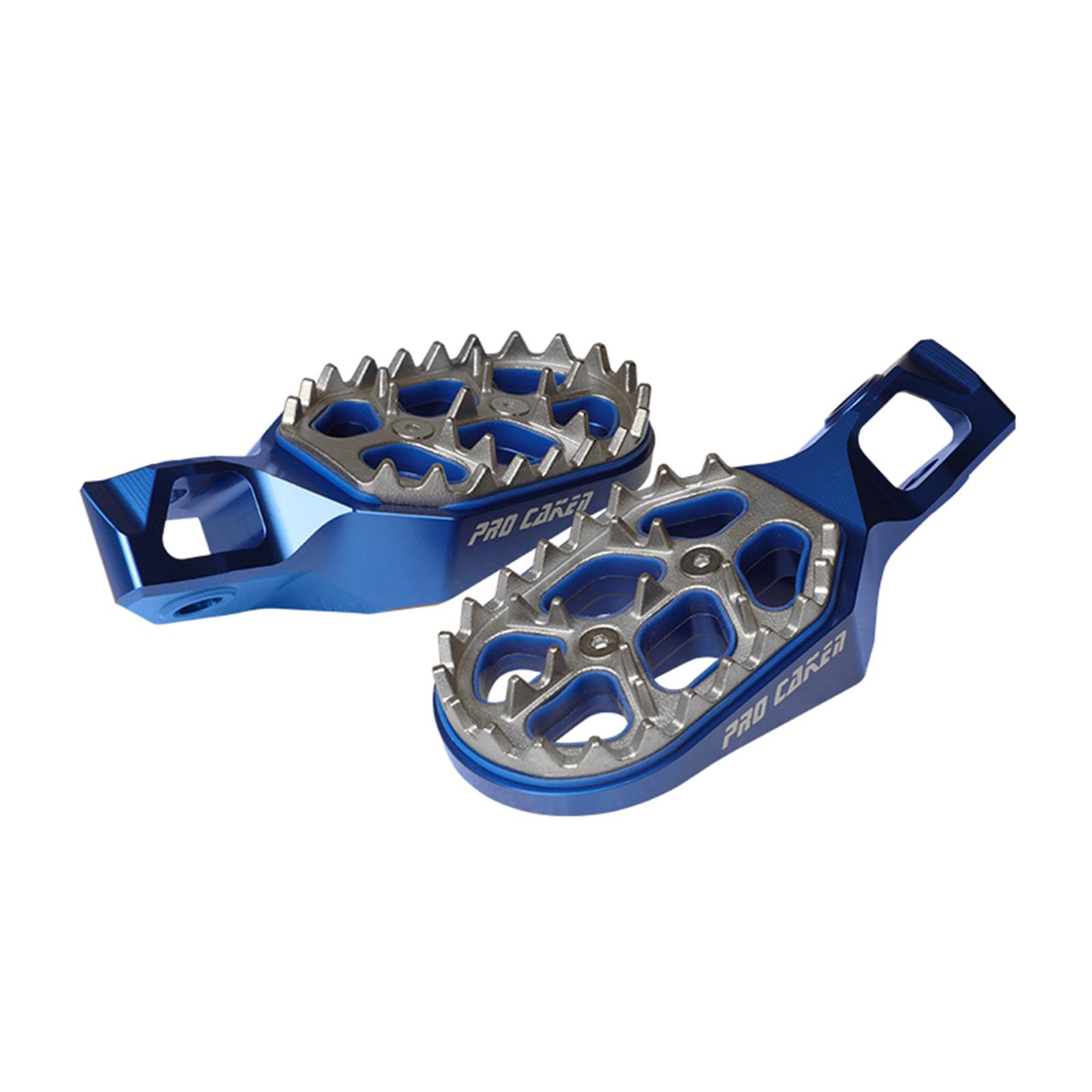 

Подножки для мотоциклов Dirt Bike Подножки для мотоциклов Подножки для педалей KTM Husqvarna 85SX 2018-2024 125/150SX 250 350 450 SXF синий