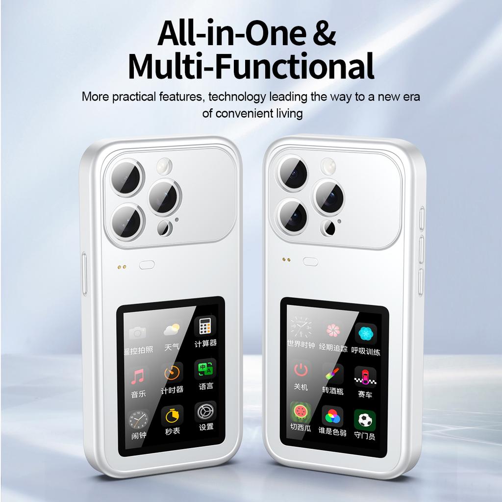 Dynamic Phone Case For Iphone Photo Transfer, Video Playback, Touch Screen, Multifunctional Bluetooth Phone Cover For IPhone 17 16 15