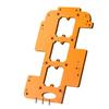Sturdy Engineering Plastic Switches Template Portable Accessory for Woodworking with Routers Jig Drilling and Profilings