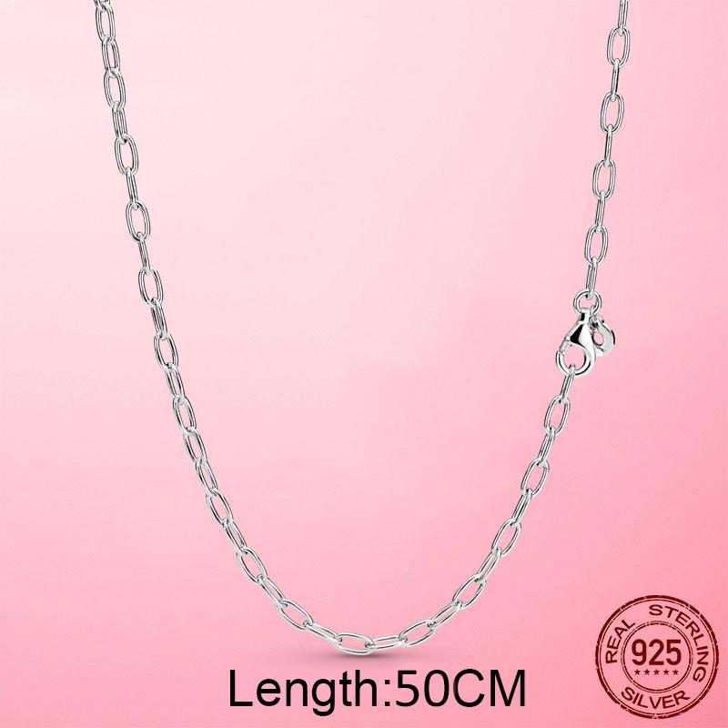 Trendy Circle Collier Chain Link Necklace For Women Cz Party Gift Copper Trendy Necklace Luxury Jewelry Collar