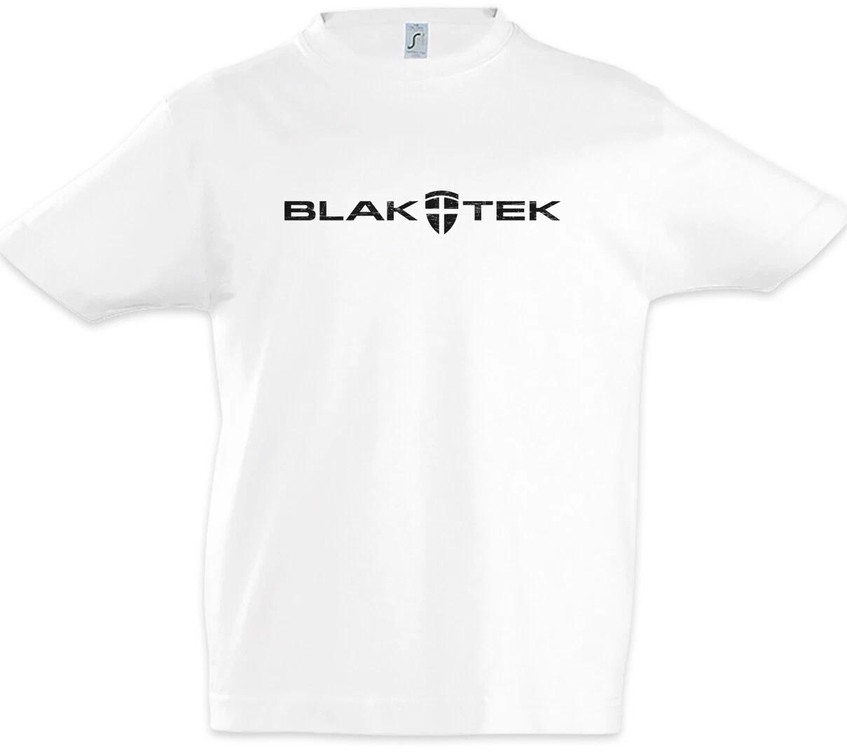 Blak Tek Kids Boys kids boys T-Shirt Logo Van Symbol Helsing Company Company Logo Logo 140