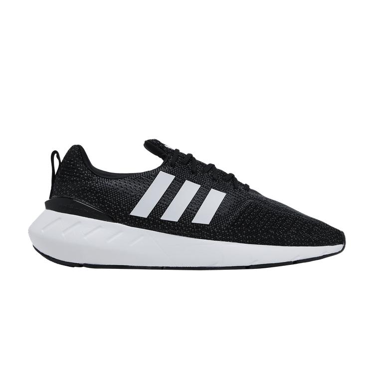 Adidas Swift Run 22  Black Grey  36.5