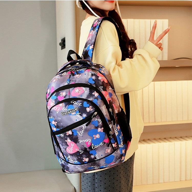 School Backpack and Lunch Bag Set Available in Three Colors